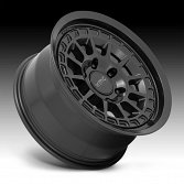 KMC Canyon KM719 Satin Black Custom Wheels Rims 2