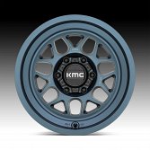 KMC KM725 Terra Midnight Blue Custom Truck Wheels 3