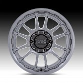 KMC KM727 Wrath Matte Anthracite Custom Truck Wheels 3