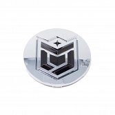 LENS-645C-DBOMB / DropStars Chrome Snap-In Center Cap 2