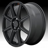 Motegi Racing MR142 CS8 Satin Black Custom Wheels Rims 2