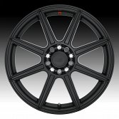 Motegi Racing MR142 CS8 Satin Black Custom Wheels Rims 3