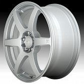 Motegi Racing MR143 CS6 Hyper Silver Custom Wheels Rims 2