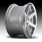 Niche Altair M193 Brushed Silver Custom Wheels Rims 3