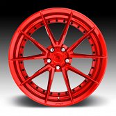 Niche Sector M213 Candy Red Custom Wheels Rims 4