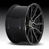 Niche Gemello M219 Machined Black DDT Custom Wheels Rims 3