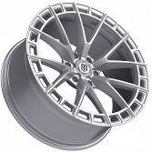 TIS Motorsports 504S Gloss Silver Custom Wheels 2