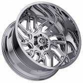 TIS Wheels 544C Chrome Custom Truck Wheels Rims 2