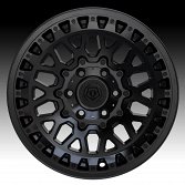 TIS Wheels 555SB Satin Black Custom Truck Wheels 2