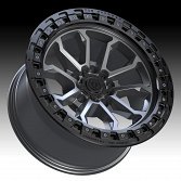 TIS Wheels 556AB (5-Lug) Satin Anthracite Custom Truck Wheels 3