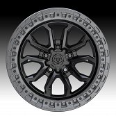 TIS Wheels 556BA (5-Lug) Satin Black Custom Truck Wheels 2