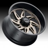 Ultra 230BZ Villain Dark Satin Bronze Custom Wheels Rims 2