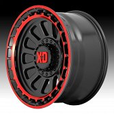 XD Series XD856 Omega Black Red Custom Truck Wheels Rims 2