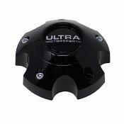 89-9755BK / Ultra Gloss Black Bolt-On Center Cap