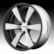 American Racing VN476 Slate Brushed Black Wheels Rims