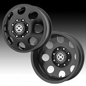 ATX Series AX204 Baja Dually Satin Black Custom Wheels Rims