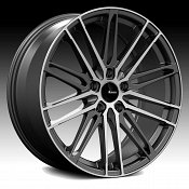 Advanti Racing DS Diviso Machined Black Custom Wheels Rims