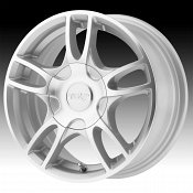 American Racing AR919 Machined Silver Custom Wheels Rims