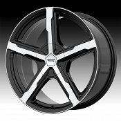 American Racing AR921 Machined Black Custom Wheels Rims