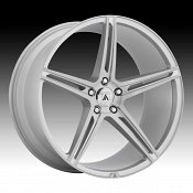 Asanti Black Label ABL-22 Brushed Silver Custom Wheels Rims