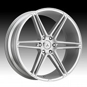 Asanti Black Label ABL-25 Brushed Silver Custom Wheels Rims