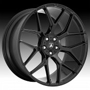 Asanti Black Label ABL27 Dynasty Gloss Black Custom Wheels Rims