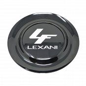 C-XL695/696-FB / Lexani Wraith XL Gloss Black Snap In Center Cap