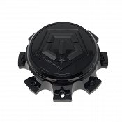 CAP-544BB-8-TIS / TIS Gloss Black Bolt-On Center Cap