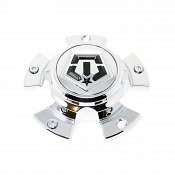 CAP-547C-5-TIS / TIS Chrome Bolt-On Center Cap