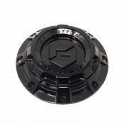 CAP-6C2-BB21 / Gear Alloy Gloss Black Bolt-On Center Cap