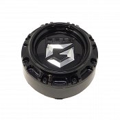 CAP-8L-B20 / Gear Alloy Gloss Black Center Cap