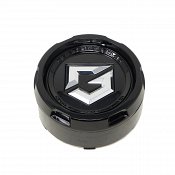 CAP-8L-B21 / Gear Alloy Gloss Black Snap In Center Cap