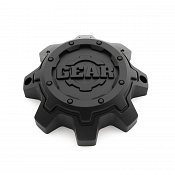 CAP-8L-M17 / Gear Alloy Satin Black  Bolt-On Center Cap