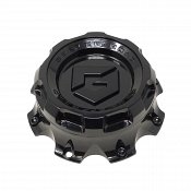 CAP-8L2-BB21 / Gear Alloy Gloss Black Bolt-On Center Cap