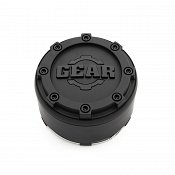 CAP-8LP-M17 / Gear Alloy Satin Black Snap-In Center Cap