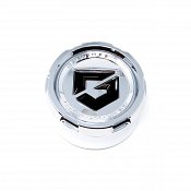 CAP-8LT-C21 / Gear Alloy Tall Chrome Snap In Center Cap