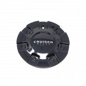 CAP-918MBF / Cruiser Alloy 918MB Paradigm Gloss Black Bolt On Center Cap