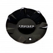 CAP-922MBR / Crusier Alloy 922MB Kinetic Gloss Black Bolt On Center Cap