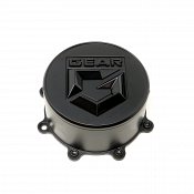 CAP-GA8-B19 / Gear Alloy Satin Black Bolt-On Center Cap