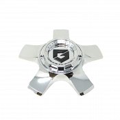 CAP-H-C21 / Gear Alloy Chrome Snap-In Center Cap