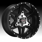 Center Line LT2MB 831MB Machined Black Custom Wheels Rims