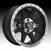 Center Line RT2 833MB Black Machined Custom Wheels Rims