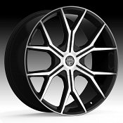 Center Line ST3 840MB Slingshot Machined Black Custom Wheels Rim