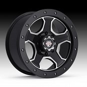 Center Line RT3 836MB Black Machined Custom Wheels Rims