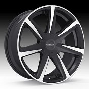 Cruiser Alloy 922MB Kinetic Machined Black Custom Wheels Rims