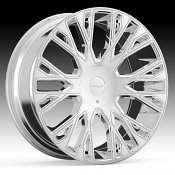 Cruiser Alloy 923C Raucous Chrome Plated Custom Wheels Rims