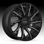 Cruiser Alloy 925MB Cutter Machined Black Custom Wheels Rims