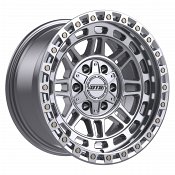 Dropstars Trail Series 603MS Machined Silver Custom Wheels