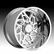 DropStars Forged F60P1 1pc Polished Custom Wheels Rims