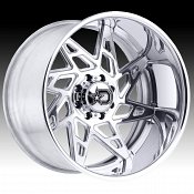 DropStars Forged F60P Polished Custom Wheels Rims